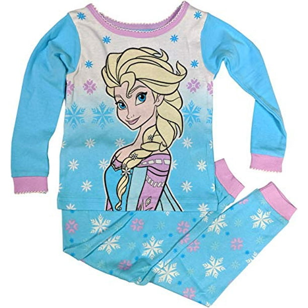 Koopje Steil Lach Disney Frozen Pajamas 2-Piece Long Sleeve Elsa PJs for Toddler Girls (5T)  White - Walmart.com