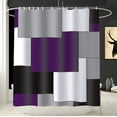 thumbnail image 2 of Mid Century Modern Shower Curtain Bathroom Accessories Decor Shower Curtain Set with 12 Hooks 72x72 Inches, 2 of 7