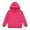 Pink, variant on Toddler Girls Hoodies Sweatshirts Long Sleeve Pullover Solid Casual Outerwear Lined Hooded Sweater Clothes Coffee Size 2-3T
