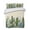 Light Yellow Grass Green Forest Green, variant on Quilts Twin XL Size, Green Cactus Soft Comforter Bedding Set for Bed, Watercolor Summer Botanical Beige Lightweight Quilted Bedspread with Pillow Cover(2 Pieces) for All Season, 68x98 Inch