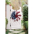 thumbnail image 5 of YuanGuangQ Patriotic Wreaths for Front Door, 4th of July Red White and Blue Wreath for Independence Day Memorial Day Wreath Indoor Outdoor Decor , Memorial Day & Veterans, 5 of 7