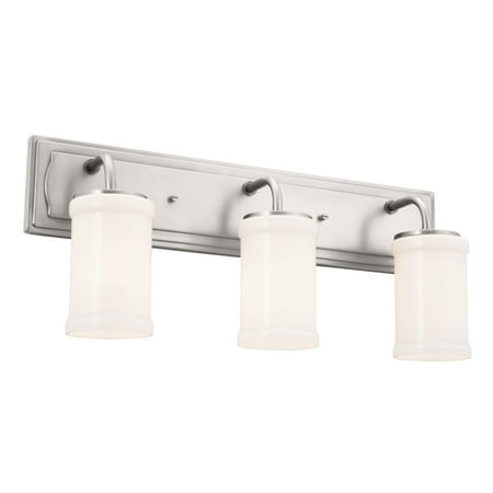 

Kichler 55131 Vetivene 3 Light 24 Wide Bathroom Vanity Light - Grey