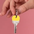 thumbnail image 3 of Silicone Key Cover Id House Key Caps 56pcs Larger Key Covers Caps Plastic Key Identifier Coding Rings Square Key Marker for Keys Organization House Key Key Id Rings Colored Tabs, 3 of 5