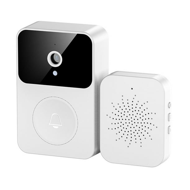 Timbre de puerta con video inalámbrico inteligente X9, timbre visual inteligente con cambio de voz, visión nocturna HD, uso compartido de aplicaciones para el hogar, captura a
