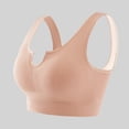thumbnail image 4 of STARLAN Sports Bras for Women Plus Size Push Up Wireless Bras Wide Strap Racerback Bras Breathable Comfortable Underwear, 4 of 6