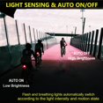 thumbnail image 3 of Luz trasera de bicicleta inteligente: Luz de freno trasera de bicicleta, recargable por USB, alarma antirrobo inalámbrica, luz trasera, luces traseras intermitentes LED rojas automáticas, im, 3 of 4