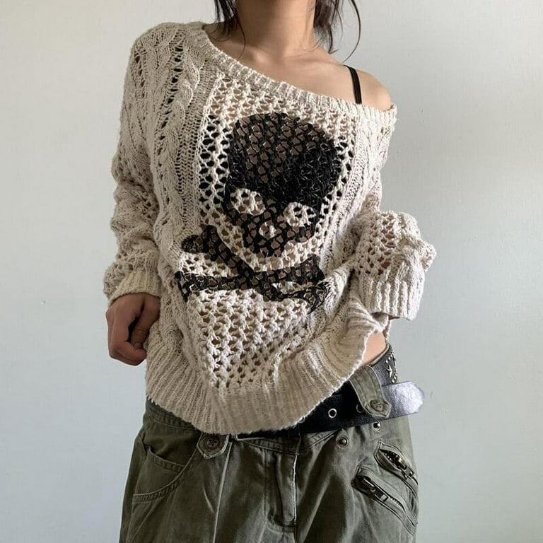 Skull sweater walmart clearance