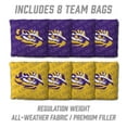 thumbnail image 5 of YouTheFan NCAA LSU Tigers 2' x 3' Cornhole Game, 5 of 6