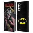 thumbnail image 1 of Head Case Designs Officially Licensed Batman DC Comics Famous Comic Book Covers The Killing Joke Leather Book Wallet Case Cover Compatible with Samsung Galaxy S21+ 5G, 1 of 6