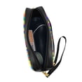 thumbnail image 4 of YFYANG Leather Portable Travel Small Makeup Bag, Multifunctional Storage Bag, Abstract Rotating Puzzle Pattern Cosmetic Bag, 4 of 4