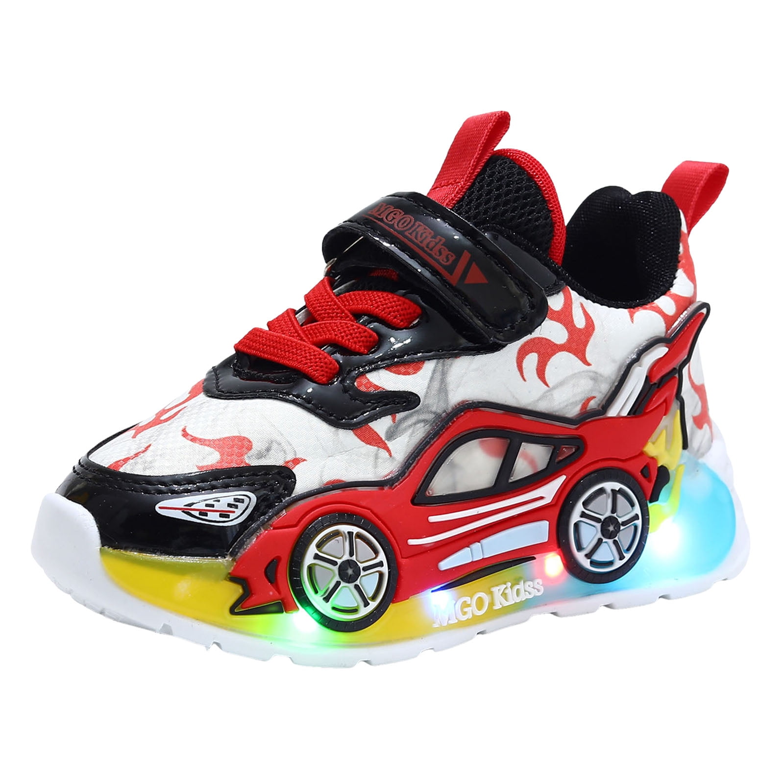 Light up Shoes Toddler Boys Flashing LED Tennis Sneakers Little Kids Luminous Walking Running Shoes
