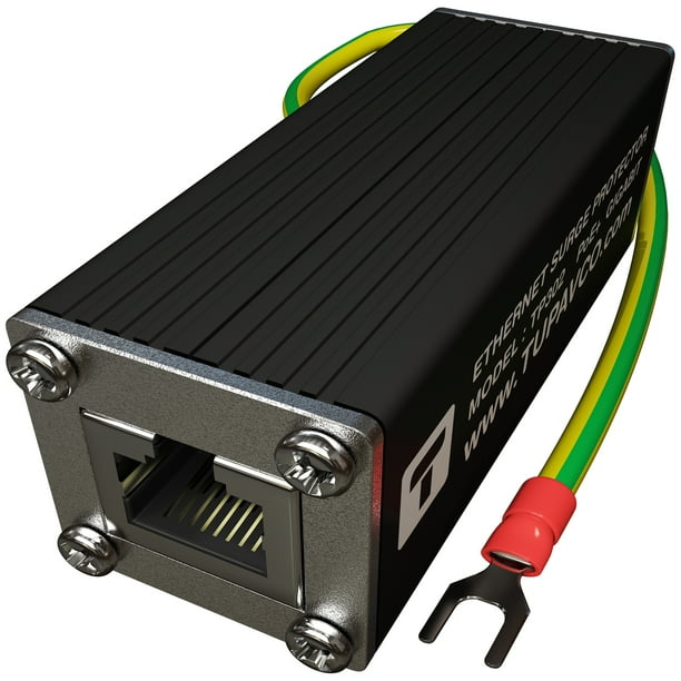 surge protector poe+ gigabit 1000mbs lan network thunder