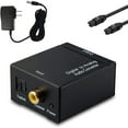 thumbnail image 1 of PENGXIANG [Big Clear!] Adaptateur Numérique vers Analogique Convertisseur Audio Professionnel avec Cordon Optique Adaptateur Audio Numérique RCA vers Analogique, 1 of 6