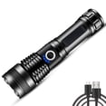 thumbnail image 1 of XHP50 Flass Flashlight Al aire libre Camping Portátil LED antorcha retráctil Alojamiento Zoomable Iluminación Caza Seguridad Caza Linterna Inevent OD002975-01B, 1 of 7