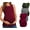 Black white stripe/Deep red/Army green, variant on Female Maternity Tank Tops Ruched Side Vest Sleeveless Pregnancy Shirt 3-Pack