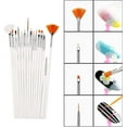 thumbnail image 2 of 30 piezas de bolígrafo de diseño de gel para decoración de uñas, pincel para pintar y puntear, 2 of 4