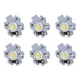 thumbnail image 4 of Light Source Chip, Lamp Accessories High Power LED Lamp Bead 0.5W 5V With Aluminum Plate For DIY Lighting Fixtures For Flashlights White Light: 6000-6500K, 4 of 8