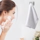 thumbnail image 5 of Estante organizador de toallas de baño y cocina sin perforaciones blanco Sywqhk Libre de BPA, 5 of 9