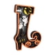 thumbnail image 3 of Adorno de madera de Halloween, estatua, con luz, colecciones de decoración de mesa, escultura, figura de Halloween para sala de estar Forma del zapato, 3 of 9