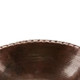 thumbnail image 4 of Premier Copper Products BSP3-LO19RRDB Oval Roped Rim Self Rimming Sink with Vessel Faucet, 4 of 4