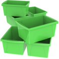 thumbnail image 1 of STOREX Bac de Rangement pour Salle de Classe 5,5 Gallons (21L), Vert (Lot de 6), 1 of 2