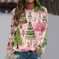 thumbnail image 4 of FUZHIQ Christmas Sweater Women Fashionable Holiday Party Sweater Classic Fit Holiday Christmas Sweater Party Outfit for Ladies, 4 of 6