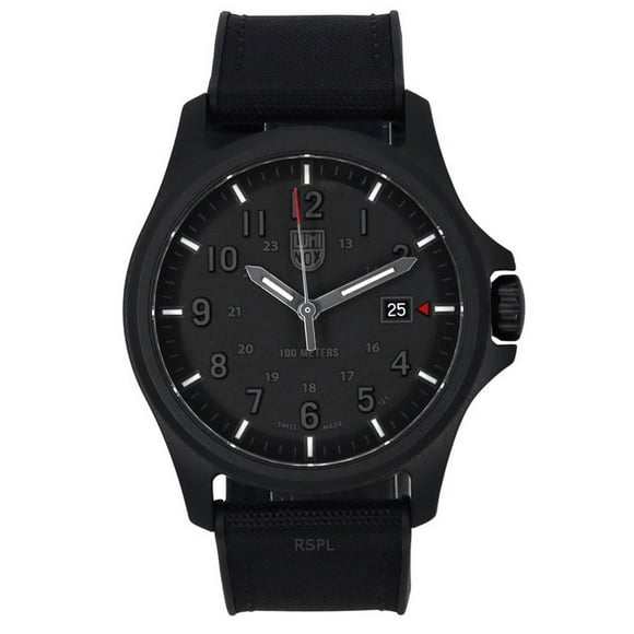 Luminox Atacama Field Urban Adventure Rubber Strap Black Dial Quartz XL.1961 100M Men's Watch