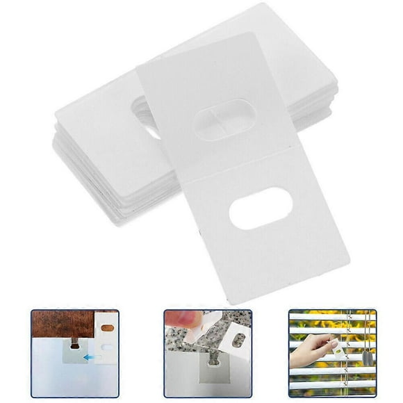 30pcs Vertical Blinds Tabs Clear Blind Repair Tabs Blind Stickers For Vertical