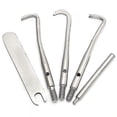 thumbnail image 2 of 6-Piece Dental Tool Set - Surgical Instruments for Crown Removal, Dentist Automatic Tools, 2 of 5