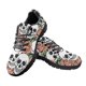 thumbnail image 1 of Doginthehole - Zapatillas de malla para mujer, estilo gótico, con calaveras, cómodas, para caminar, con cordones, para verano, para exteriores, 1 of 6