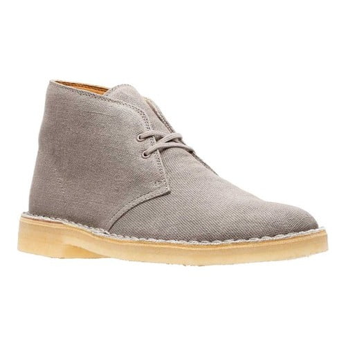 clarks desert boot canvas