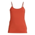 thumbnail image 4 of Time and Tru Women's Cami with Adjustable Straps, Sizes XS-XXXL, 4 of 5
