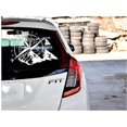 thumbnail image 3 of Pegatina para coche con gráficos de brújula de montaña, vinilo impermeable para capó de coche en 3D, carrocería, puerta lateral, 4032, 3 of 3