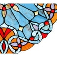 thumbnail image 3 of CHLOE Lighting AMIYA Tiffany-style Victorian Stained Glass Window Panel 20" Height, 3 of 5