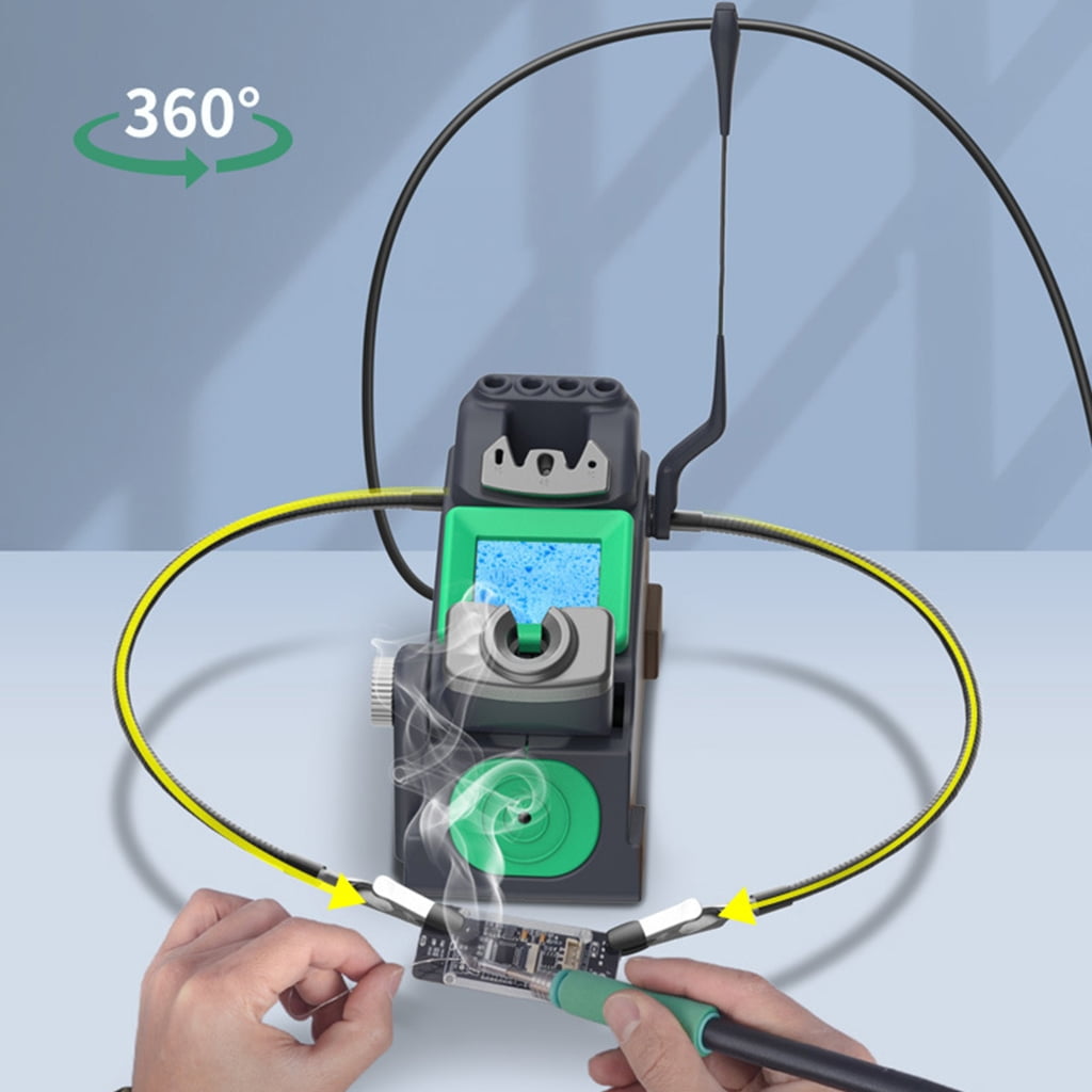 Adjustable 45° Angle Universal Welding Holder Soldering Iron Stand for 210 245 Handles Featuring Sleep Mode Safety Lock