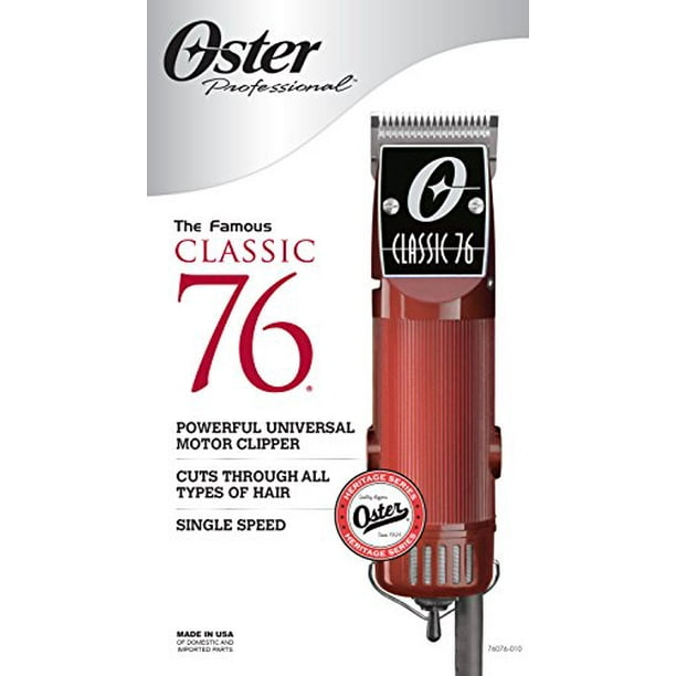 Oster Classic 76 Hair Clipper Comes with Blades Size 000 and 1 Walmart.com