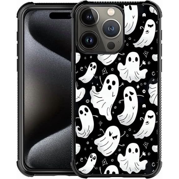 Compatible with iPhone 16 Pro Case, Halloween 2 for Men Woman, Anti-Scratch Soft TPU Shockproof Unique Protective Cover Pattern Design