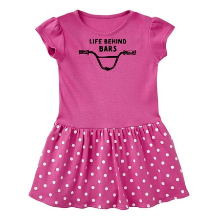 

Inktastic Life Behind Bars BMX Gift Baby Girl Dress