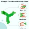 Aligner Chewies for Invisalign, 2 PCS YShaped Chewies for Invisalign