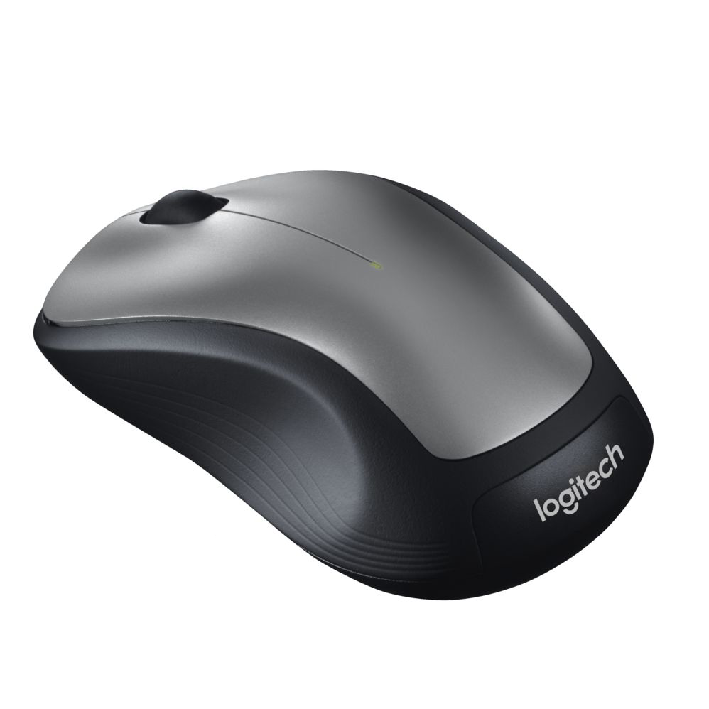 Logitech Full-Size Wireless Mouse, Silver photo 2