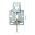 thumbnail image 2 of KALLORY 2Ud Bracket De Acero Para Colgar De Instalación Negro, 2 of 7