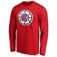 thumbnail image 2 of Men's Fanatics Kawhi Leonard Red LA Clippers Team Playmaker Name & Number Long Sleeve T-Shirt, 2 of 3