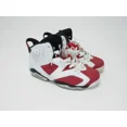 thumbnail image 3 of 2014 A i r-Jor-dan 6 Retro Carmine Red White Basketball Shoes OG Size 10.5, 3 of 6