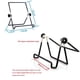 thumbnail image 1 of Soporte universal para tableta de escritorio portátil para iPad 2/3/4 / Air / Mini Kindle (negro), 1 of 5