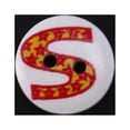 thumbnail image 4 of 100Pcs Mixed Painted Letter Alphabet Wooden Sewing Button Scrapbooking, 4 of 8