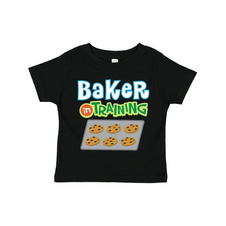 

Inktastic Baker in Training Baking Boys or Girls Toddler T-Shirt