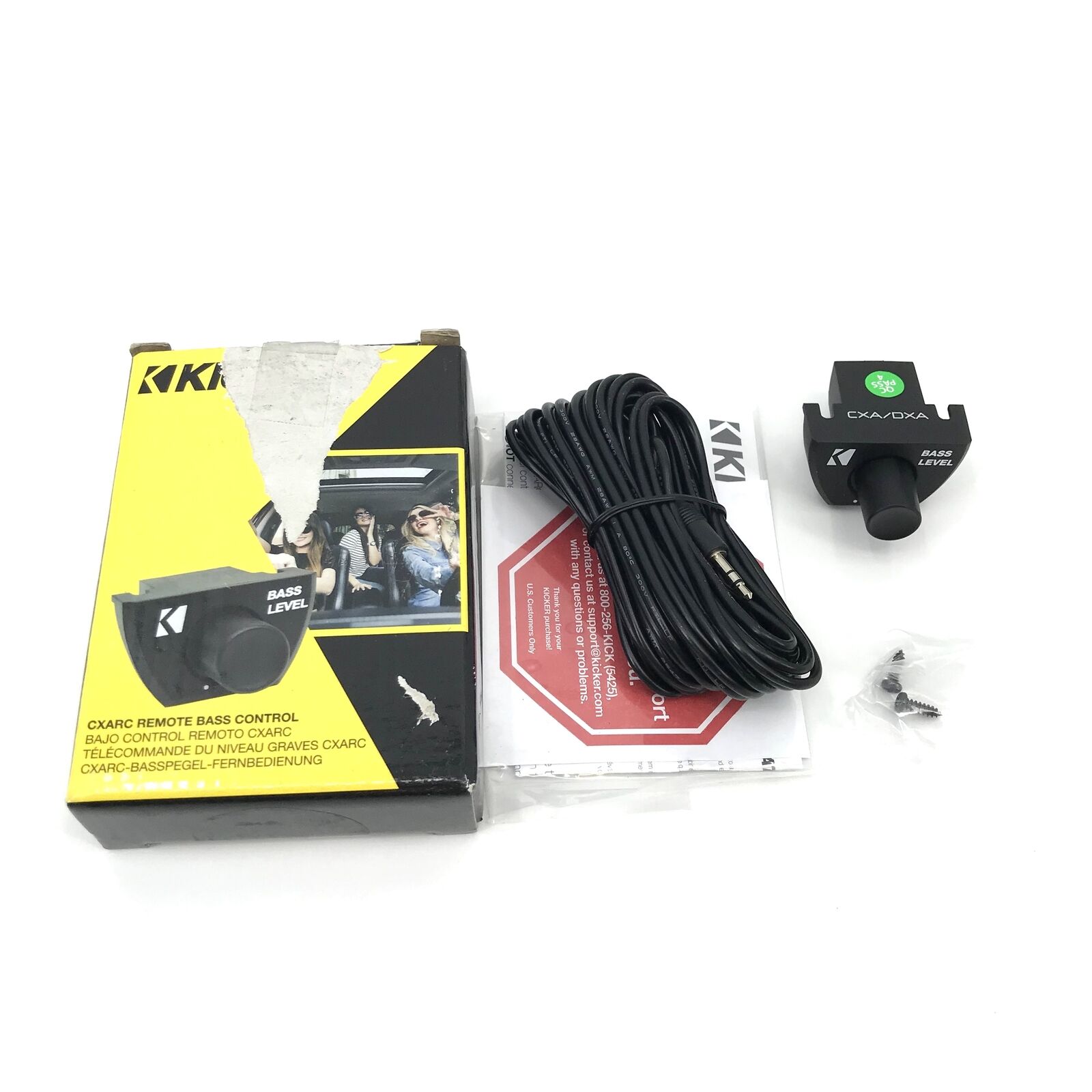 KICKER 46CXARCT Audio Remote Bass Control Control Knob Amplifier 