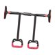 thumbnail image 4 of Barra de para puerta con anillos de gimnasia, entrenamiento de fuerza interior resistente 120cm a 160cm, 4 of 8