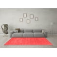 thumbnail image 3 of Ahgly Company Indoor Rectangle Abstract Red Contemporary Area Rugs, 2' x 4', 3 of 4