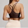 thumbnail image 5 of Women's Built-In Bra Yoga Crop Top - Comfortable Stretchy Active & Casual Wear, 5 of 6